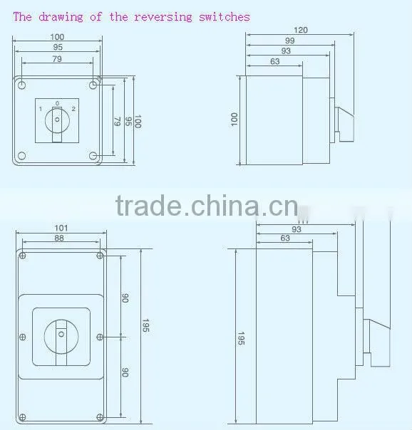 industrial reversing swcthes
