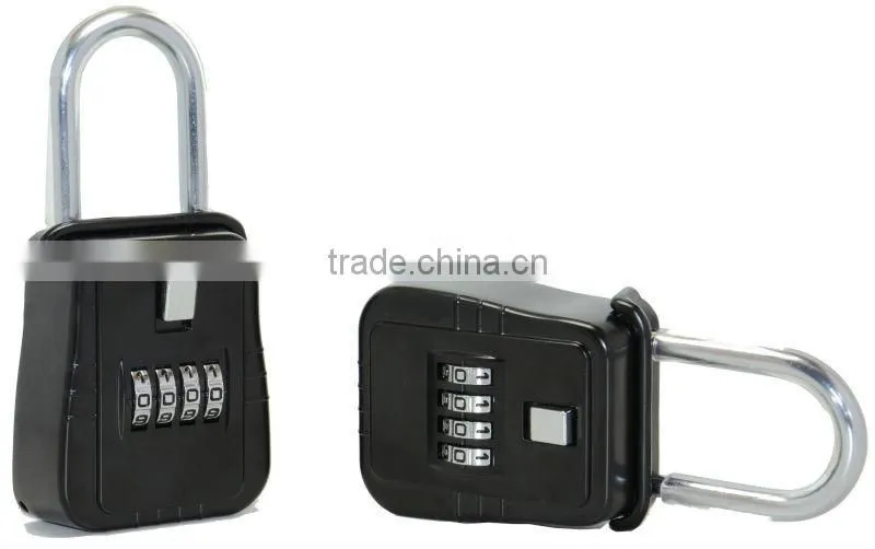 Portable key safe for door knob