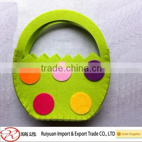China supplierfashion style and cheapest felt Easter basket