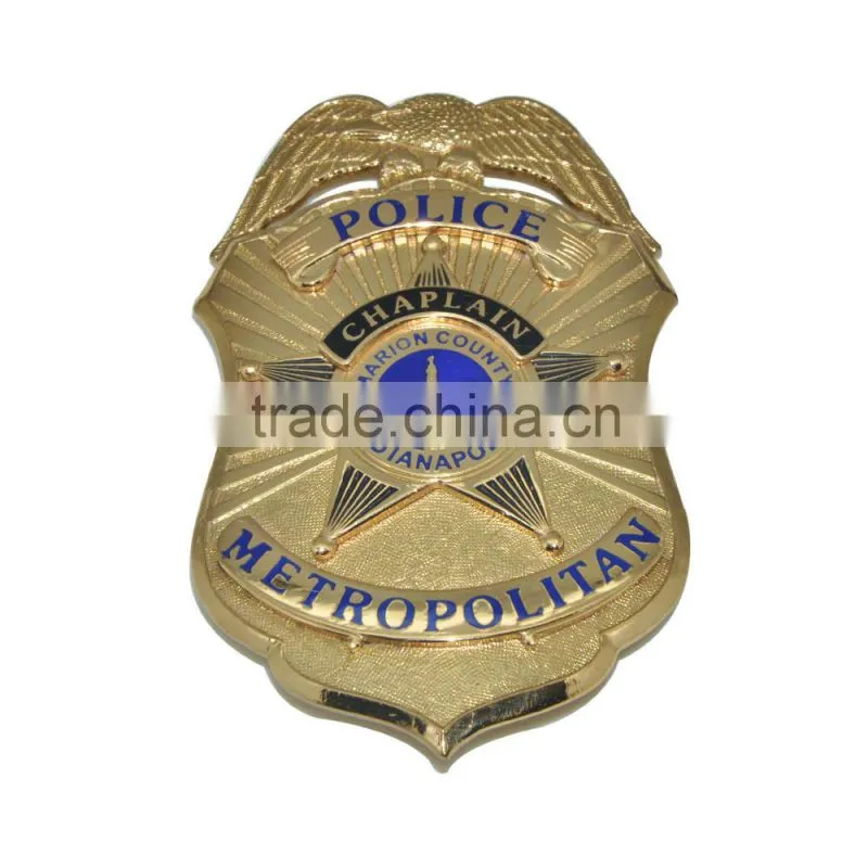 Badge Gold and metal badge custom badge