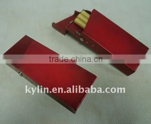 Aluminium cigarette box with square shape