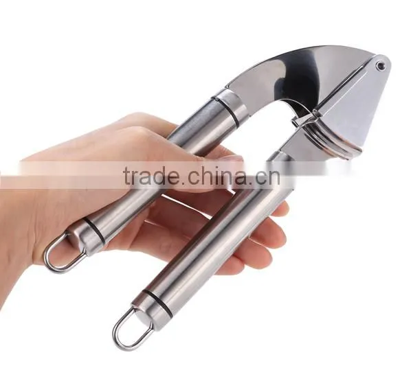 New Home Kitchen Tool Stainless Steel Garlic Press AM000830