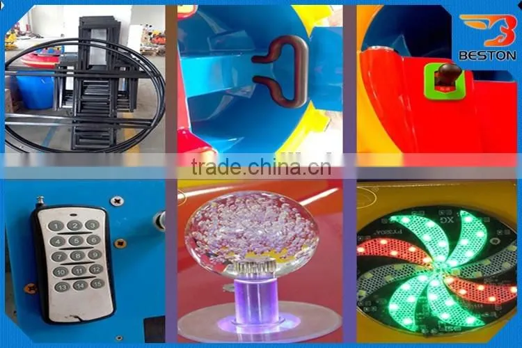 2016 High quality theme park rides inflatable battery UFO bumper cars