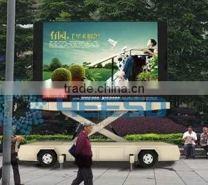 YEESO advertising trailer, mobile advertising trailers,mobile billboards,YES-T12