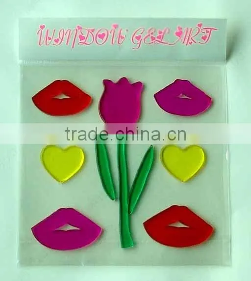 christmas gift paper sticker for home deocr/custom design sticker/removable safe& non-toxic eco-friendly
