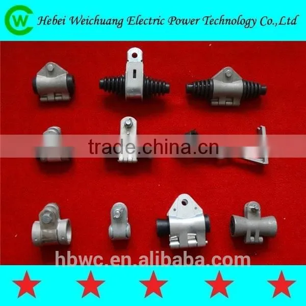 high quality preformed cable suspension clamp for electrical power line accessories