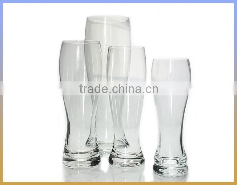 high quality 2016 15oz big beer glass mug, round bottom beer glass, water cup factory price