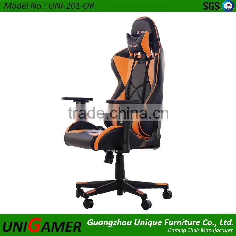 Sythetic Leather Swivel Sports Chair /Gaming Racing Staff Chair