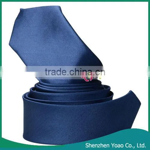 5 * 145cm Silk Fabric For Tie Navy