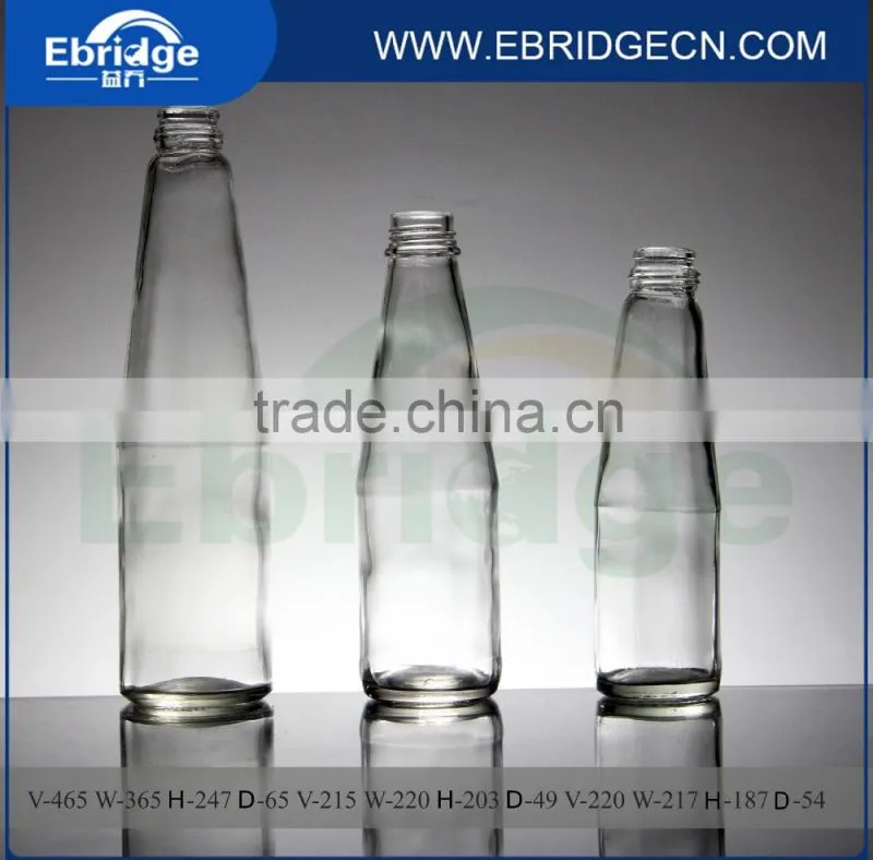tomato paste packing glass bottle 335ml glass sauce bottle