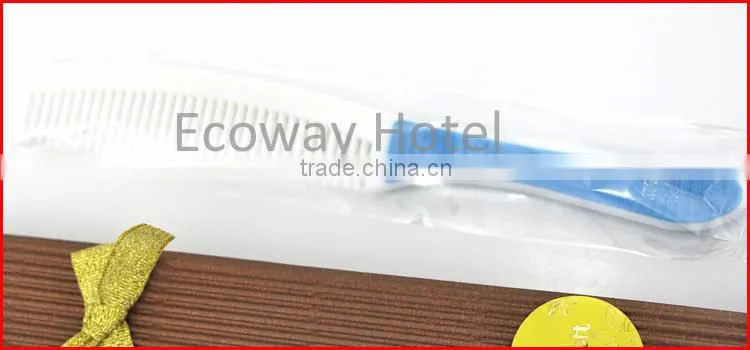 OEM Colourful Hotel Cheap Hair Plastic Comb