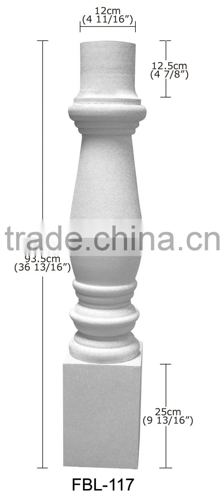 High Quality Good price beautiful new modern luxury Decorative interior polyurethane Balustrade