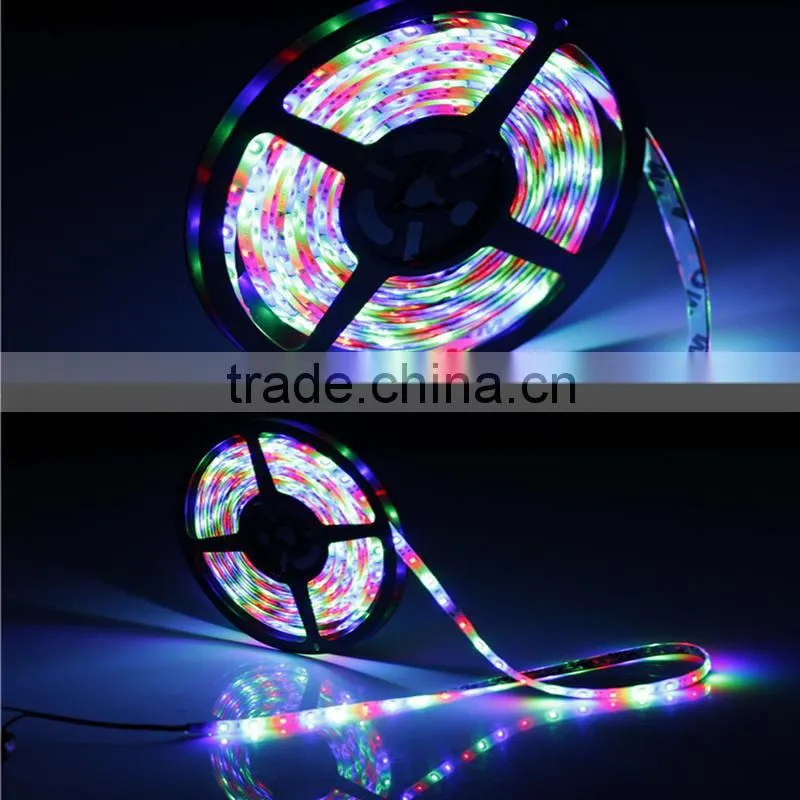 IP20 5050/3528 300smd RGB Colorful Rechangeable Flexible Led Strips Light Led Rigid Lights for Christmas