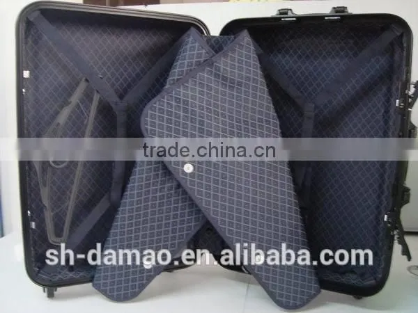 your best choice !!! 2015 best quality abs / polycarbonate luggage trolley suitcase