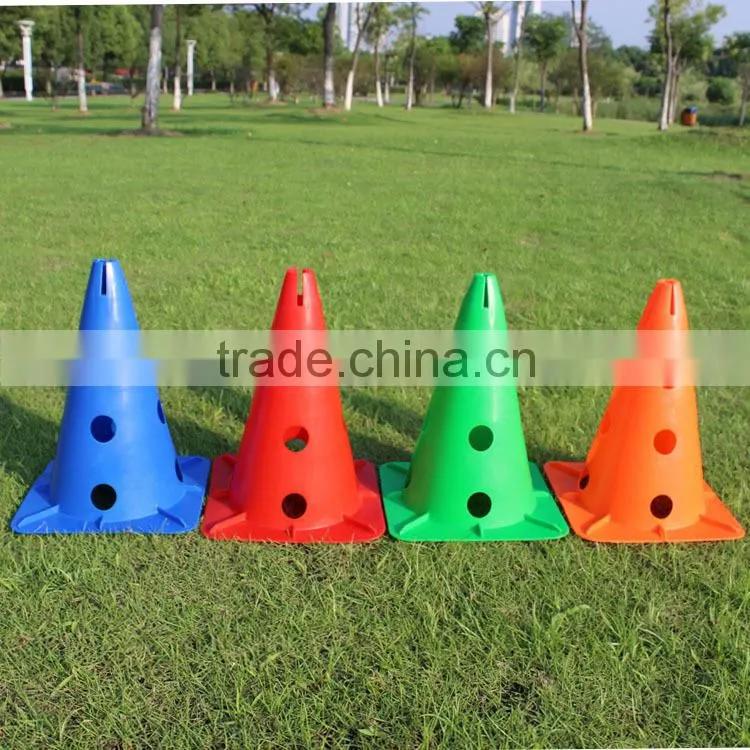 9"Plastic Marker Cone Equipment Soccer Training Dome Cones Set