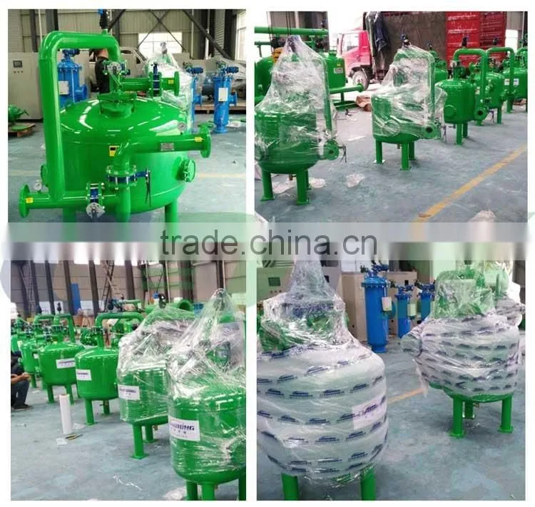 3 inch pipe 30m3/h two tank 600mm sand filter for irrigation
