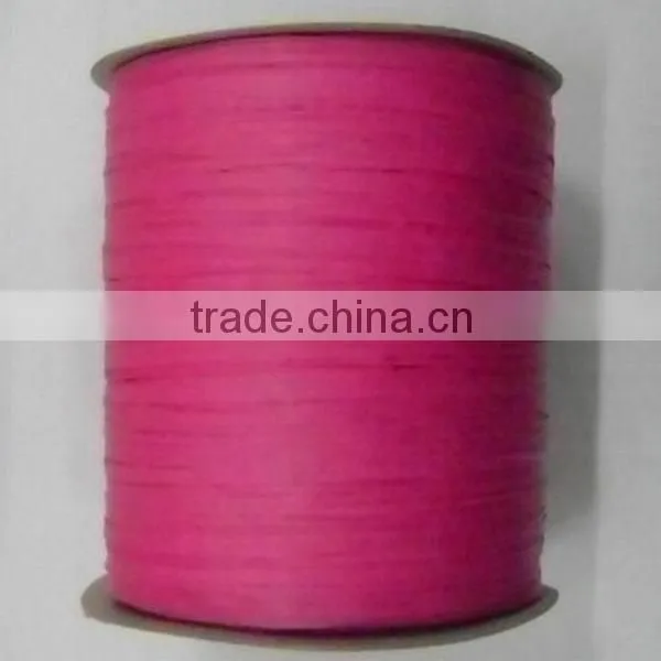 HOT SALE Black Paper Raffia Ribbon Cords Spool, Paper Raphia Cord