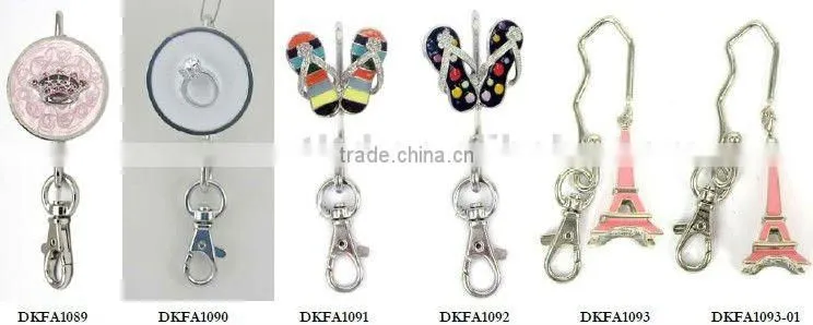 wholesale metal Eiffel Tower key finder with keychain,good quality,pass factory audit