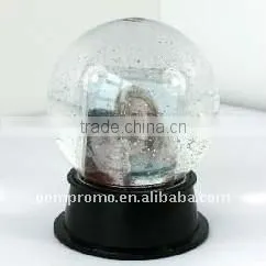 Mini Snow Globe with Resin Snowman for Gifts Children