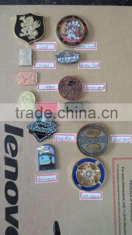 High quality colourful flower lapel pin