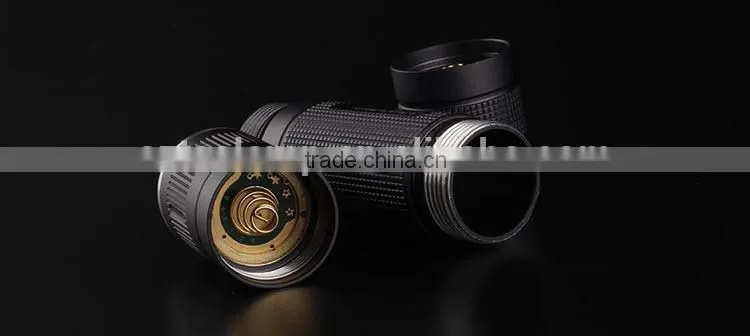 Hot selling XM-L2 U2 1A mini pocket torch integration compact design flashlight