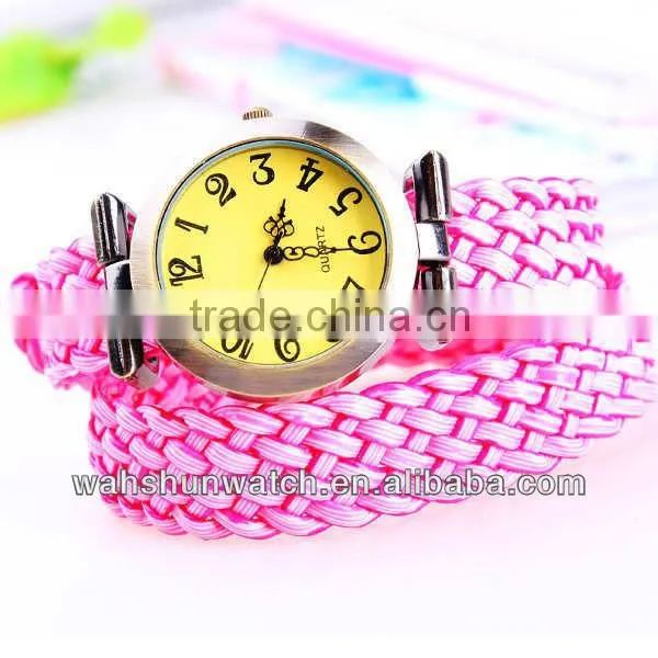 Watch Strap Wholesale Braided Long Genuine Leather Watch Strap