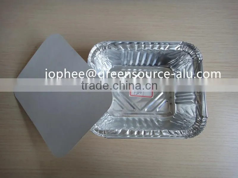 Aluminium foil container