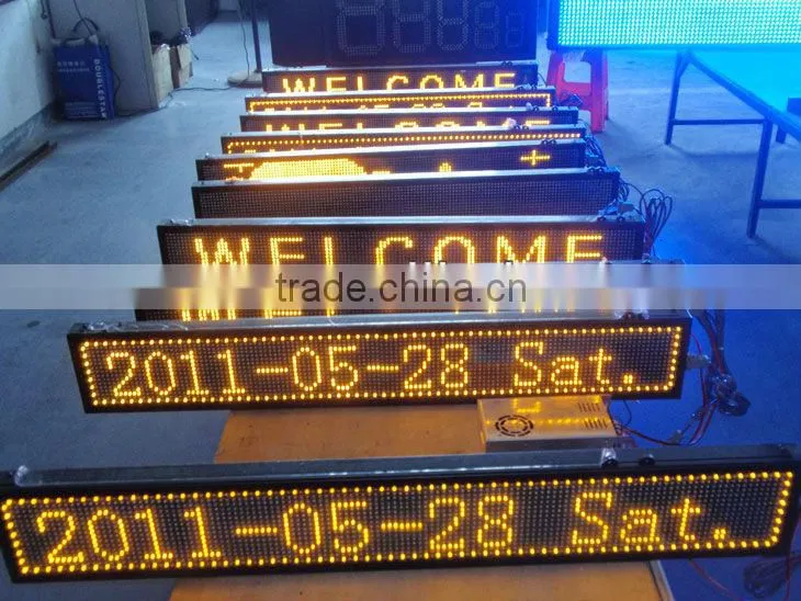 Italy---Outdoor P16mm programmable led message display panel board sign