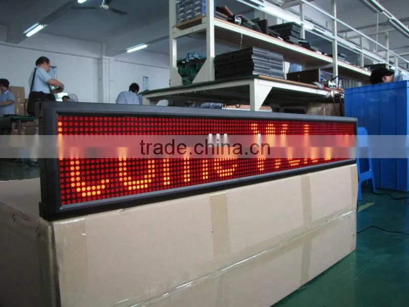 USA---Outdoor led display sign programmable, LED Programmable Display Signs board P10 outdoor running text led display sign
