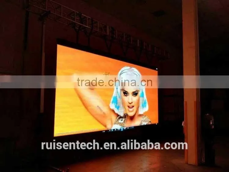 2016 New Giant Large P4 Led Video Screen xxx com xxxx Full Color Display Videowall Sign Giant Led Screen