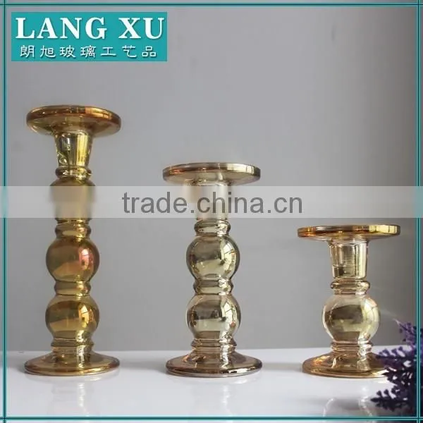 wholesale crystal beads candelabra crystal candle holder tall centerpiece stands