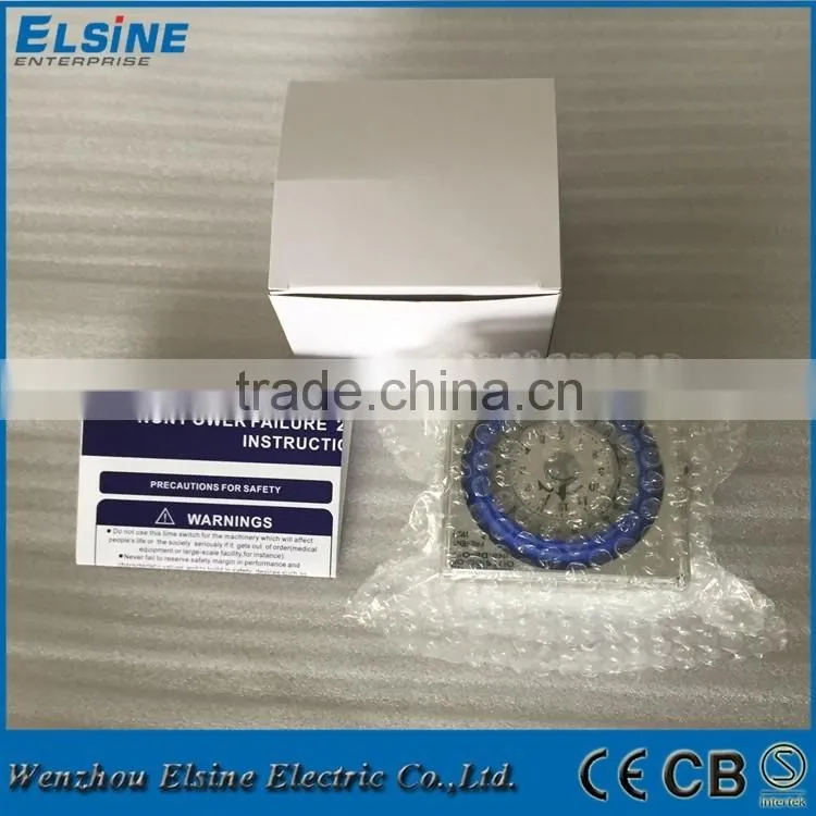 AC 220V 110V Non Power Failure 24 Hours Mechanical time switch TB-37