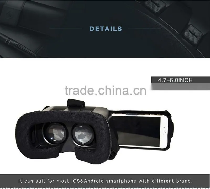 Vr headset vr box With Remote Bluetooth Control New Arrival VR 3D Glasses