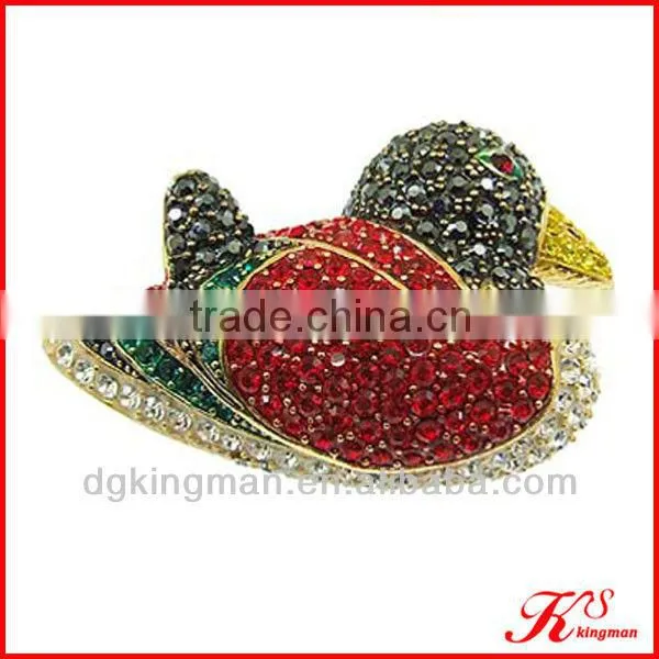 Hot Sale Bird Bulk Rhinestone Brooches