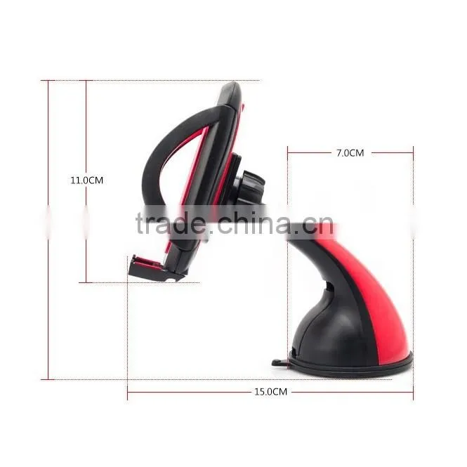Magnetic Phone Holder Universal 4 Buckle Car Windscreen Suction Cup Mount GPS Car Camera DVR Holder Bracket 360 Degree Rotating