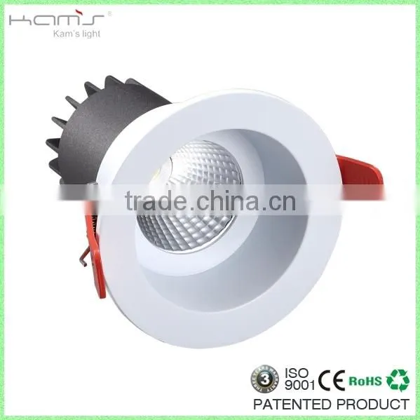Factory supplies modern 12w 105mm cutout led downlight with wholesale price