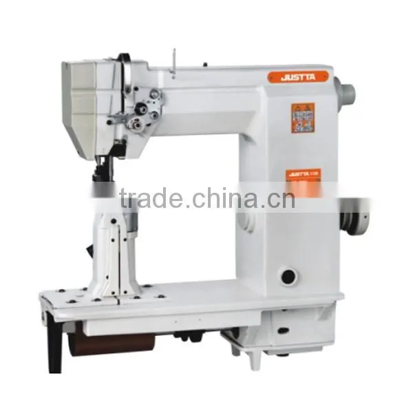 Single Needle Post Bed Compound Feed Show Repair Machine JT-9910