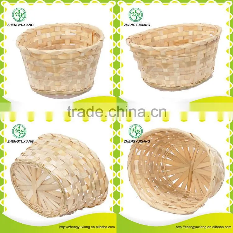Handmade Bamboo Oval Basket