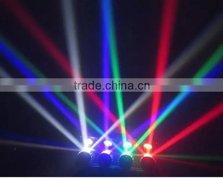 Rgbw 10w led spider sharpy beam spot wash New multi beam effect disco lighting