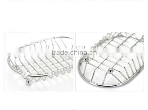 Stainless Steel Bathroom Soap Rack Holder Shelf