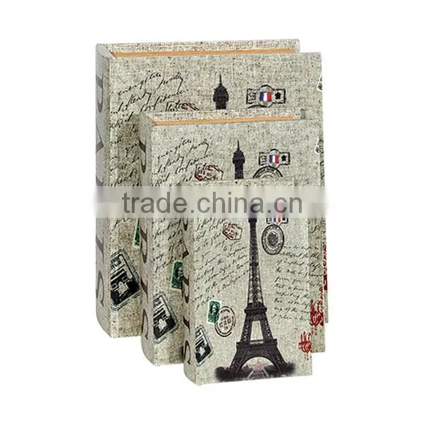 Decorative vinatge book box