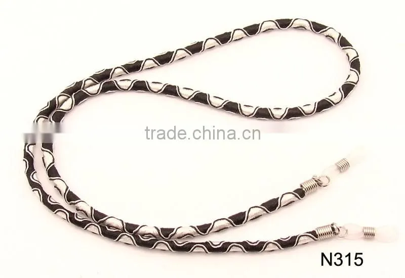 Colorful elastic cords/straps for glasses/sunglasses