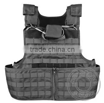 Multi-function Tactical Vest with nylon fabric with ISO and SGS Standard