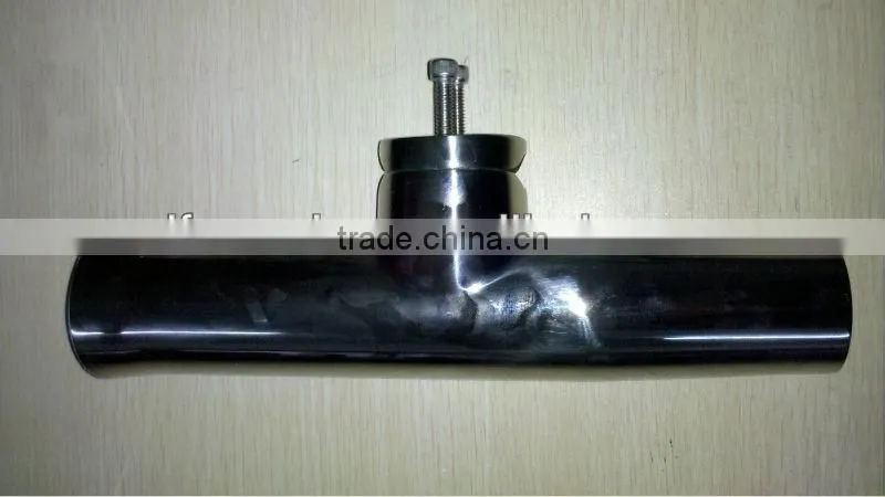 Stainless Steel Clamp On Tulip Style Rod Holder/ Tournament Style