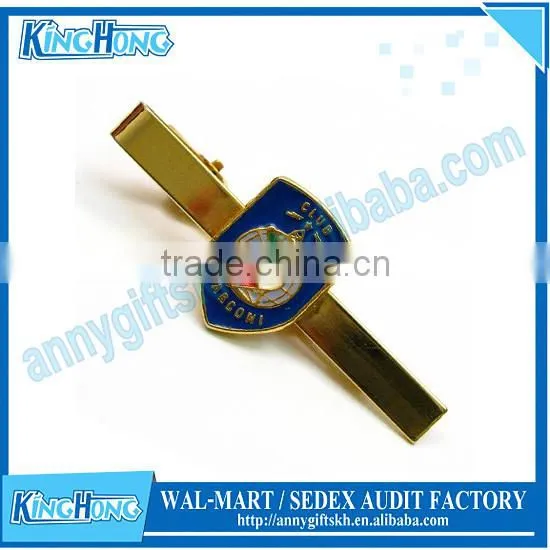 Soft enamel funny cheap tie clips bus