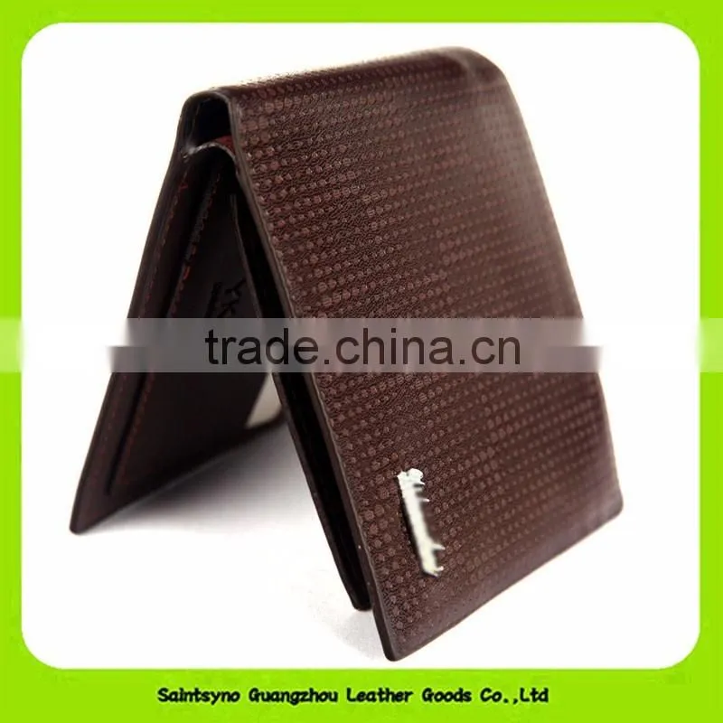 16921 2016 OEM customized genuine leather wallet