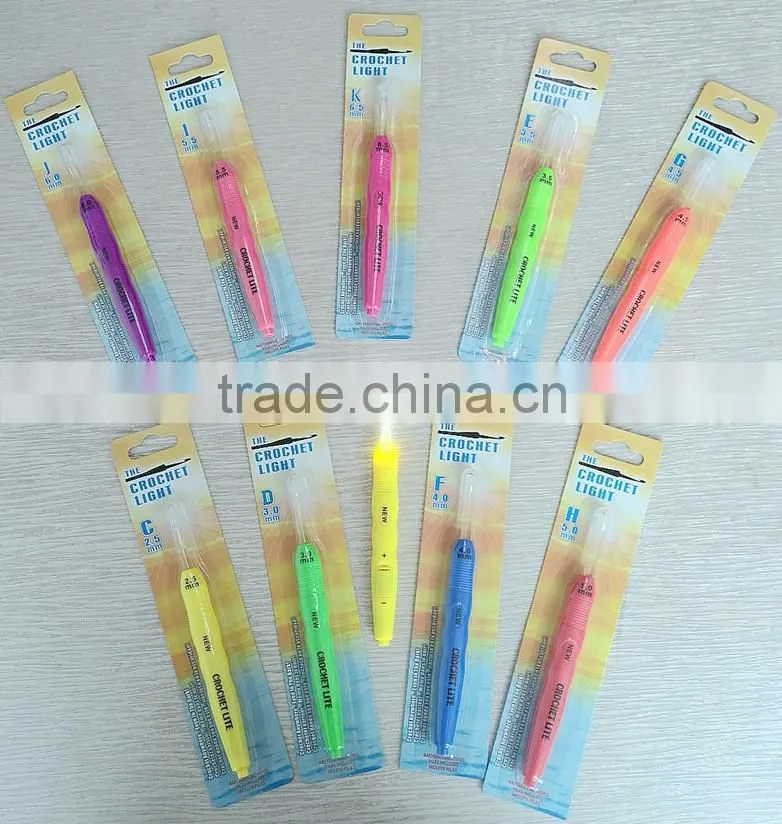 Crochet Lite Crochet Hooks, Size I/5.5mm,Pink