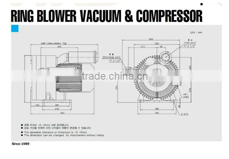 HWANGHAE HRB-1202 RING BLOWER RING
