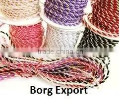 2.5mm Braided Leather Cords From BORG EXPORT / Braided Leather Cord 2.5 mm