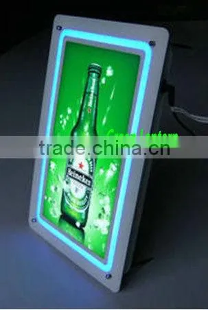 New Products Flash light box Dynamic LED Light Box advertising light box